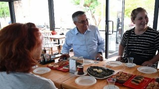 Başkan Topaloğlu, El Sanatları Platformu üyeleriyle bir araya geldi