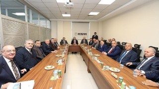 “TOBB Başkanı Hisarcıklıoğlu, KOSAMı Ziyaret Etti”