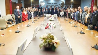 YÖK Başkanı Prof. Dr. Özvar EÜ Senato toplantısına katıldı