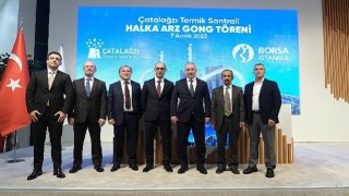 Borsa İstanbulda Gong, ÇATES için Çaldı