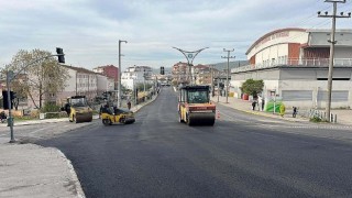 Büyükşehirden Körfezin caddelerine estetik dokunuş