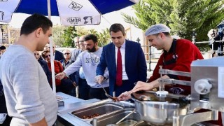 Didim de şehitler için lokma hayrı