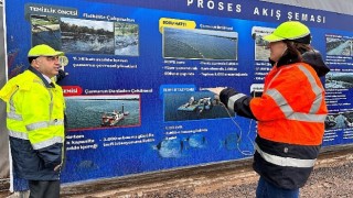 Dip çamuru temizliğine uluslararası basından ilgi