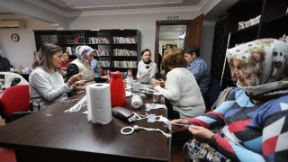 Filiz başkan belevi kadınları ile buluştu birlikte üreterek güçleniyorlar