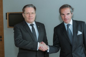 Rosatom Genel Müdürü Likhachev ve IAEA Genel Direktörü Grossi bir araya geldi