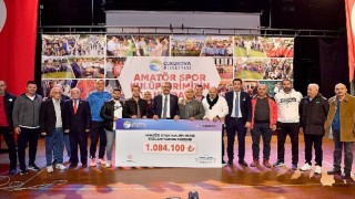 Soner Çetinden amatörlere dev destek