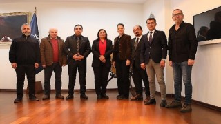 Basın mensuplarından başkan Çerçioğluna ziyaret