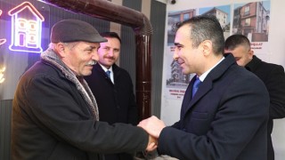 Başkan Kalaycı oduncular sitesini ziyaret etti