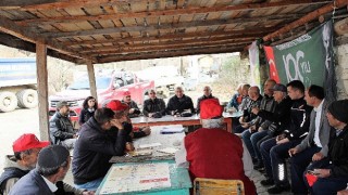 Büyükşehir Belediyesinin orman köylüsüne yangın eğitimi sürüyor