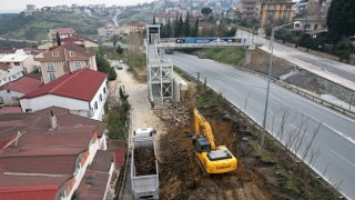 Eskihisar feribot yolu genişletiliyor