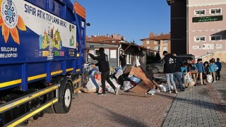 Selçukluda okullar sıfır atık için yarışıyor