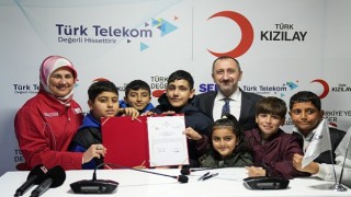 Türk Telekom ve Kızılaydan deprem bölgesindeki öğrencilere eğitim ve teknoloji desteği