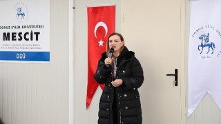 DEÜ depremin yıl dönümünde bölgeyi unutmadı