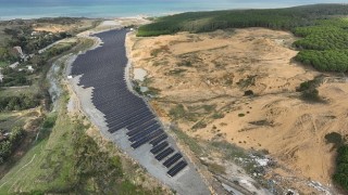 Enerjisa Enerjinin Eyüpsultanda kurduğu arazi Güneş Enerjisi Santrali 2 bin 198 hanenin enerjisini üretecek