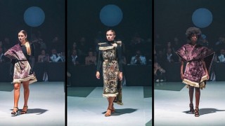 Fashion Factor&#39;ün 7. Defilesi tamamen halılardan oluşan ilk moda koleksiyonuna ev sahipliği yaptı