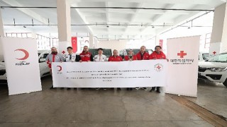 Kore Kızılhaçından Kızılaya Büyük Destek