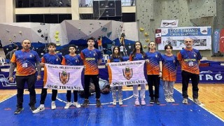 Spor Tırmanışta Küçük Sporcular İnegölü Gururlandırdı