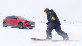 Togg T10X kar pistine çıktı