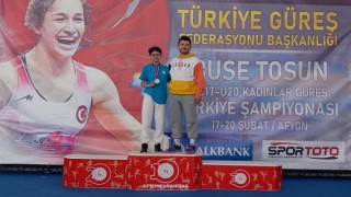 U-17 Kadınlar Türkiye Güreş Şampiyonasında Gümüş Madalya Kazanan Çelik Milli Takıma Seçildi