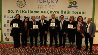 Antalya Büyükşehir Belediyesi 20. çevre ödülünü aldı