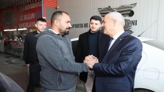 Başkan Adayı Büyükgöz, Sanayi Esnafını Gezdi