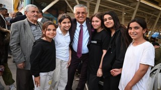 Başkan Topaloğluna sevgi seli