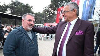 Başkan Topaloğlundan Değirmenderede iftar yemeği