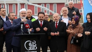 Kaptan Ahmet Erdoğan Camiinin temeli Bayrampaşada dualarla atıldı