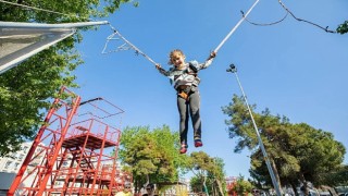 Karşıyakada macera dolu spor ve eğlence
