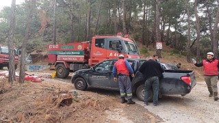 Kemerde korkutan yangın