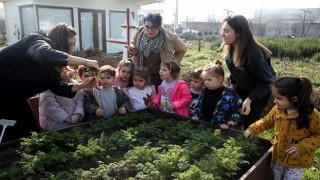 Kent Bostanlarında uygulamalı tarım eğitimi