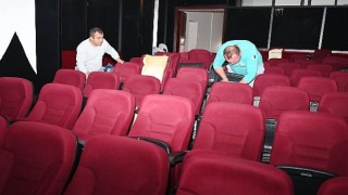 Sinema ve tiyatro salonunda çalışmalar başladı