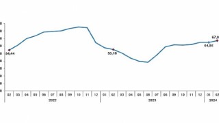 TÜİK: Tüketici fiyat endeksi (TÜFE) yıllık %67,07, aylık %4,53 arttı