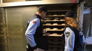 Zabıtan pide gramajı denetimi