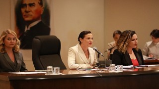 2024-2029 arasındaki çalışma döneminin ilk meclis toplantısı Efes Selçuk Belediye Başkanı Filiz Ceritoğlu Sengel başkanlığında yapıldı