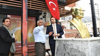 Başkan Eşkiden Kavaklıdere ziyareti