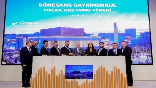 Borsa İstanbulda gong Rönesans Gayrimenkul Yatırım için çaldı