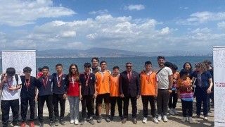 Karabağlarda Oryantiring Yarışması Büyük İlgi Gördü