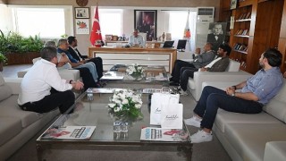 KEMİAD Başkanı Sönmezden Başkan Topaloğluna ziyaret