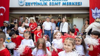 Konakta 23 Nisan coşkusu erken başladı