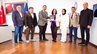 Nazilli Gazeteciler Cemiyetinden Başkan Çerçioğluna Ziyaret