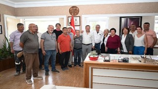 Alevi Kültür Derneğinden Başkan Topaloğluna ziyaret