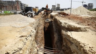 Antalya Büyükşehir BelediyesindenAltıntaşta alt yapı seferberliği