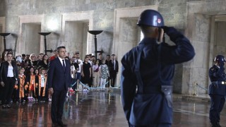 Çankayalı Minikler Atanın Huzuruna Çıktı