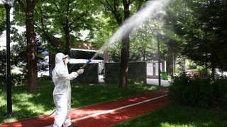 Çankaya Belediyesi havaların ısınmasıyla birlikte ilçe genelinde ilaçlama çalışmalarına hız verdi