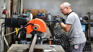 Lüleburgaz Belediyesi durak üretimine devam ediyor