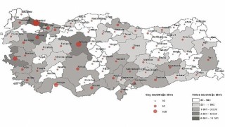 Tüik: Türkiyede 2023 yılında 3 milyon 450 bin 953 kişi iller arasında göç etti