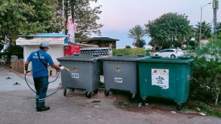 Büyükşehirin sinek timleri Alanya sokaklarında