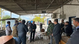 Başkan Topaloğlu ndan belediye personeline teşekkür ziyareti