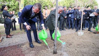 Bucada asimilasyon şehitlerinin anısına Rodop Çocuk Parkı ve Anıtı açıldı